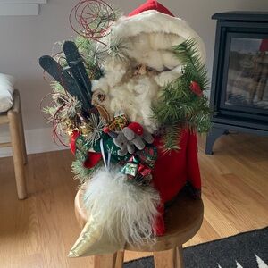 Santa Decor. Father Christmas. Hand crafted. Vintage (2000)